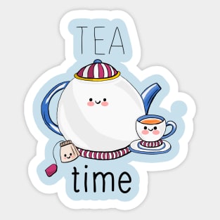 Cute Food - Tea Time Sticker